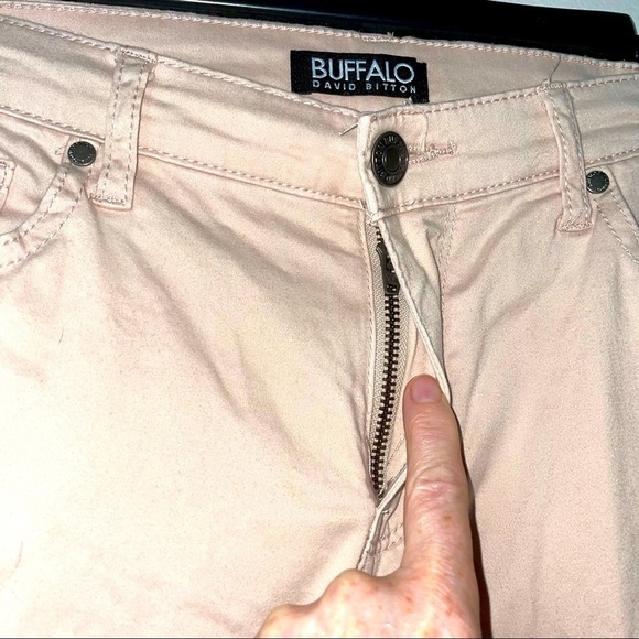 Buffalo by David Bitton Rose Pink Stretch Skinny Jeans – Size 4/27 - Picture 4 of 12